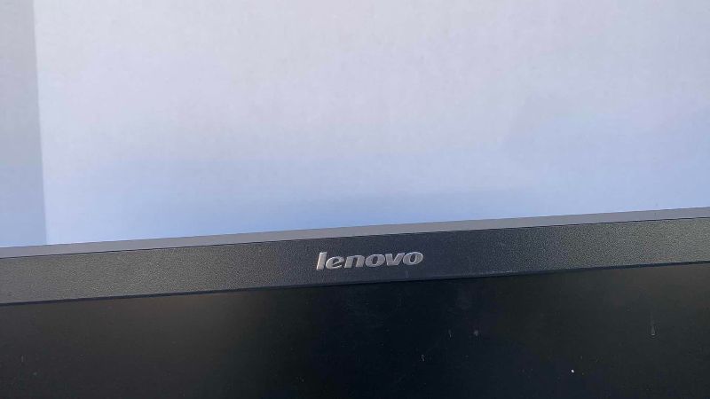 Photo 1 of LENOVO 22” WIDE COMPUTER MONITOR