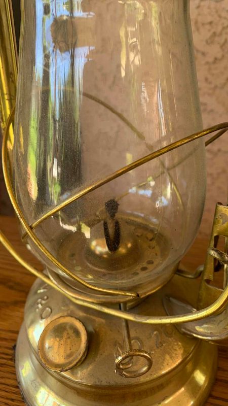 Photo 1 of TWO HURRICANE OIL LAMPS