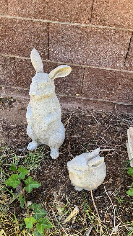 Photo 1 of RESIN GARDEN STATUES