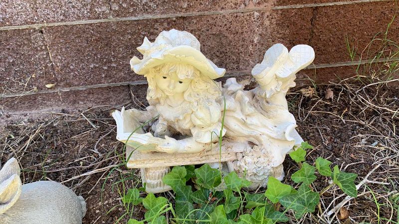 Photo 1 of RESIN GARDEN STATUES