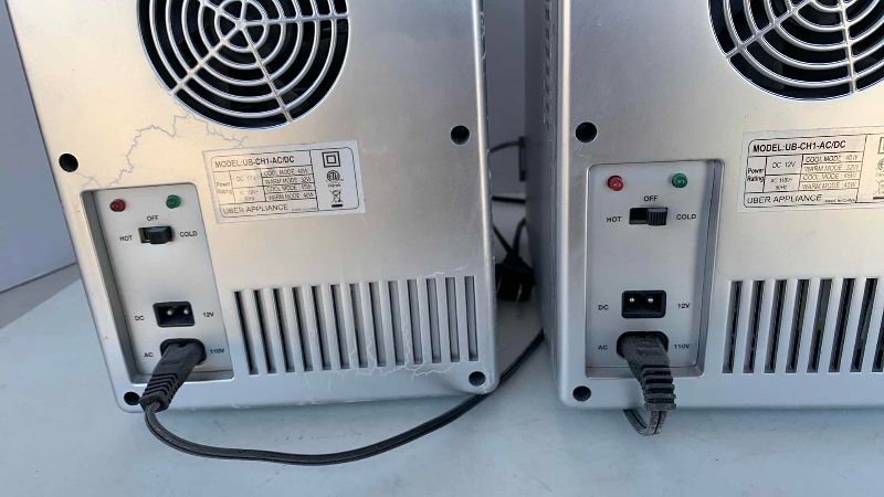 Photo 1 of PAIR OF MINI REFRIGERATORS