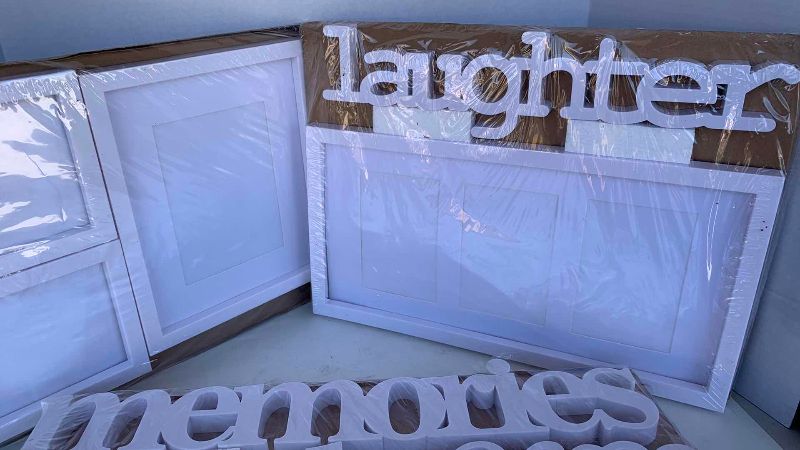 Photo 1 of PHOTO FRAMES AND LETTERING