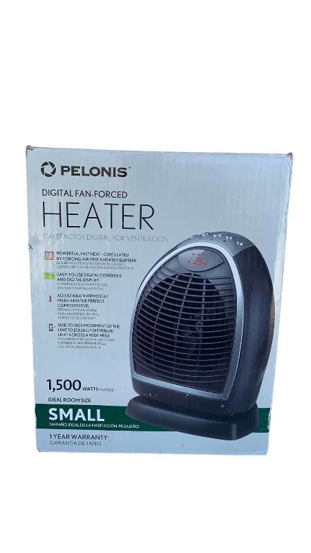 Photo 1 of PELONIS DIGITAL FAN-FORCED HEATER