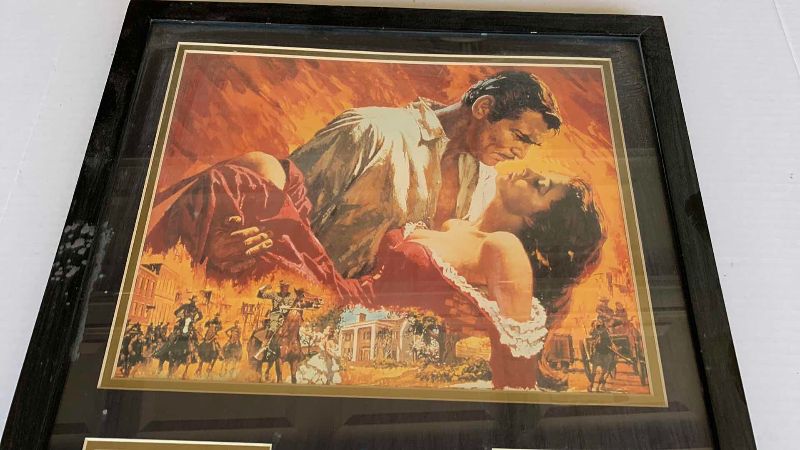Photo 1 of “GONE WITH THE WIND” PRINTS 17” X 21”