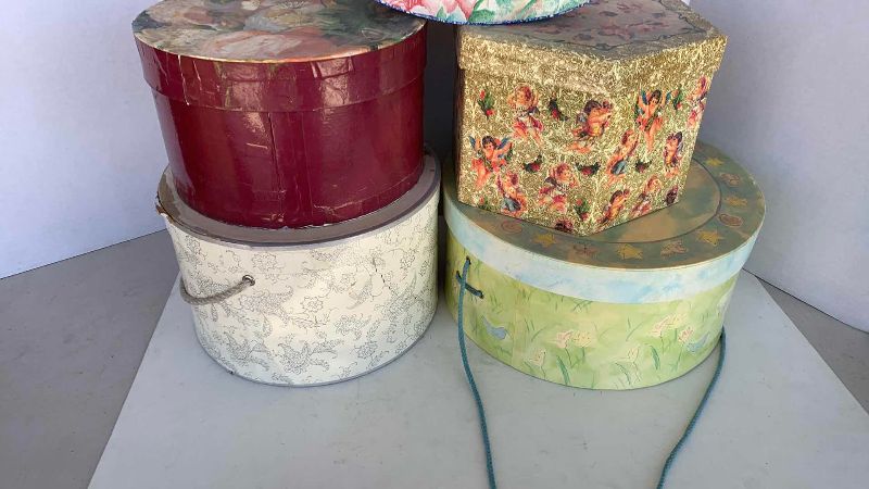 Photo 1 of 5-HAT BOXES