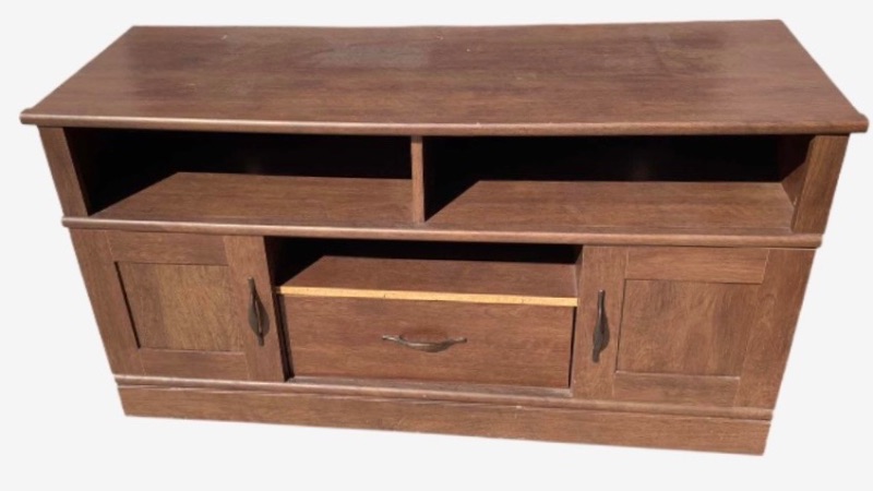 Photo 1 of TELEVISION CABINET 46” X 17” H 24”