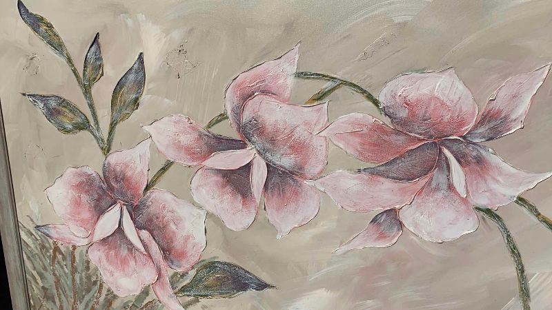 Photo 1 of OIL PAINTING SIGNED BY ARTIST J. ALLEN 62” X 51”