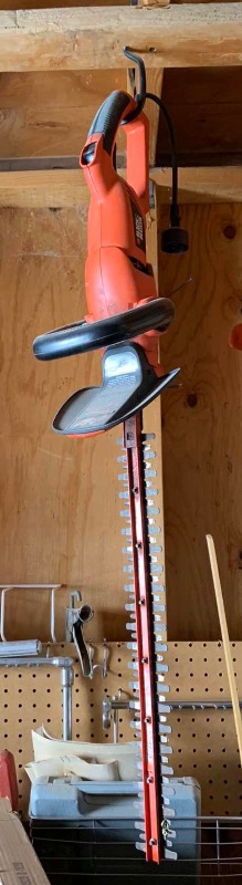 Photo 1 of BLACK & DECKER  HEDGE HOG CORDED ELECTRIC TRIMMER