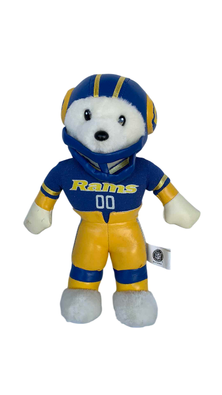 Photo 1 of VINTAGE STUFFINS ST. LOUIS RAMS MASCOT RAMPAGE PLUSH DOLL NFL FOOTBALL