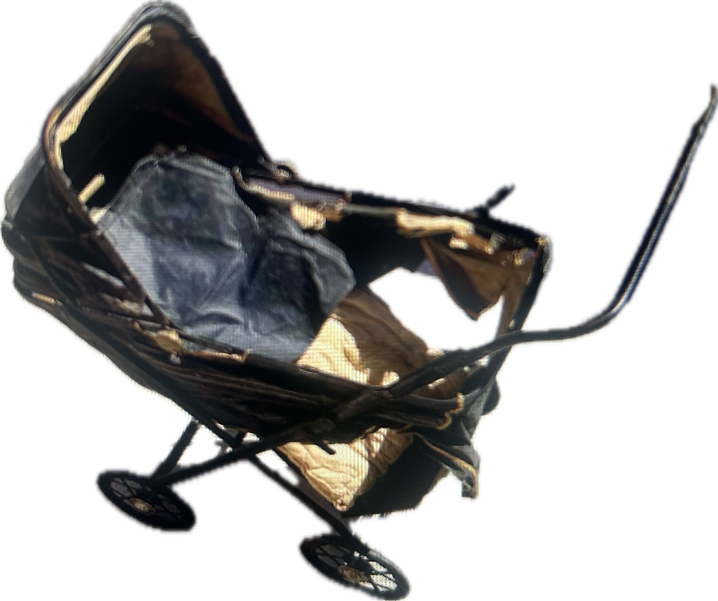 Photo 1 of ANTIQUE SOUTH BEND BABY DOLL CARRIAGE