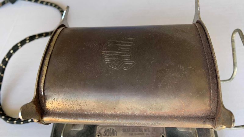 Photo 1 of ANTIQUE SOLAR ELECTRIC HAIR STRAIGHTENER
