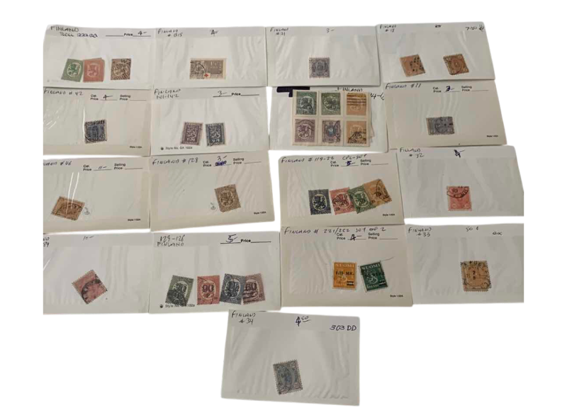 Photo 1 of FINLAND POSTAGE STAMPS