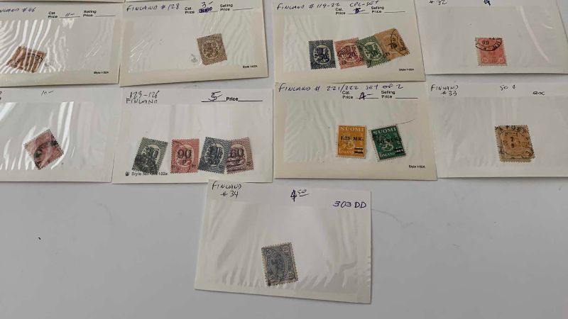 Photo 1 of FINLAND POSTAGE STAMPS