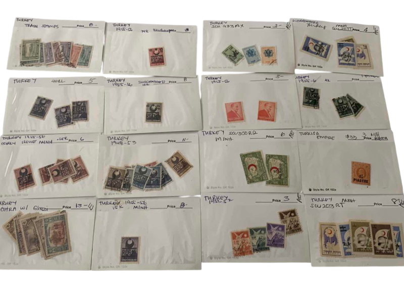 Photo 1 of TURKEY POSTAGE STAMPS