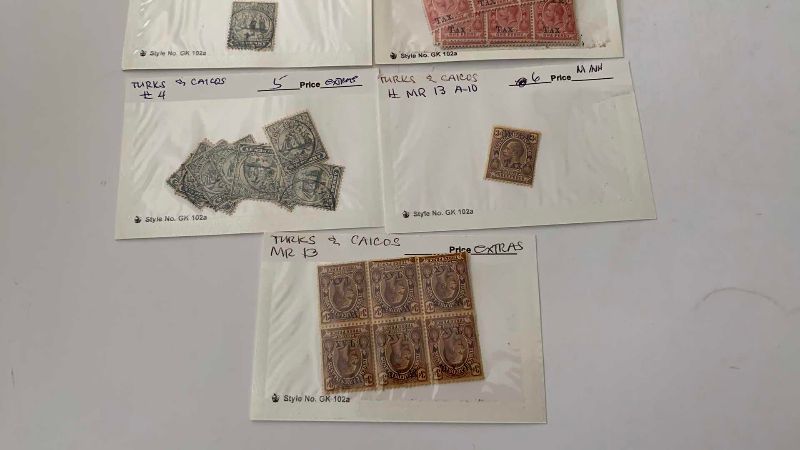 Photo 1 of TURKS AND CAICOS POSTAGE STAMPS