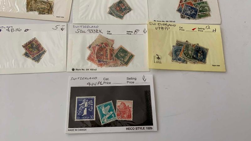 Photo 1 of SWITZERLAND, POSTAGE STAMPS