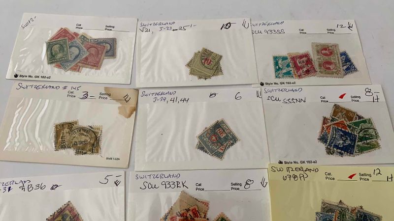 Photo 1 of SWITZERLAND, POSTAGE STAMPS