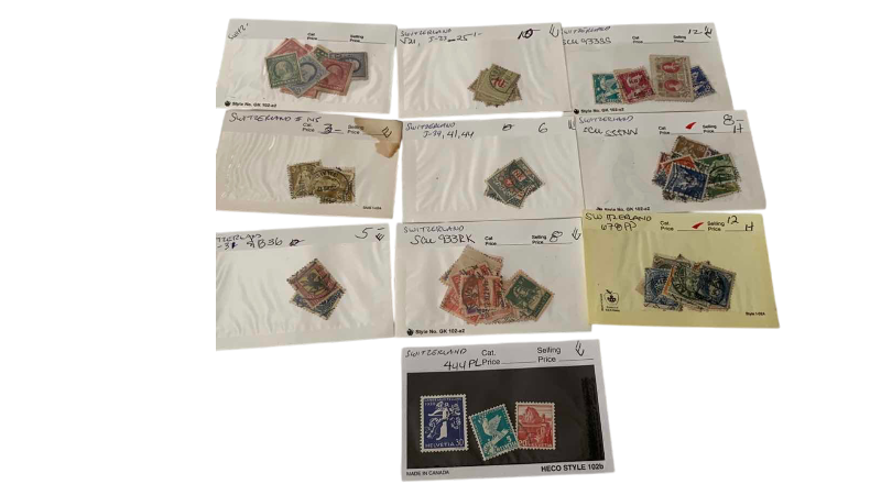 Photo 1 of SWITZERLAND, POSTAGE STAMPS