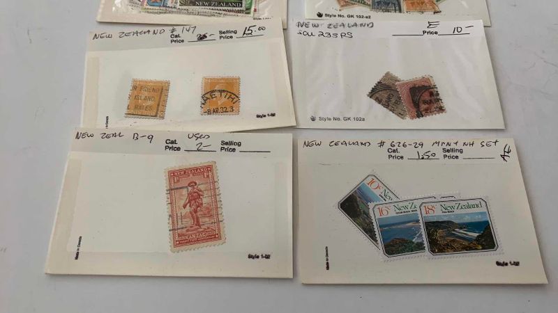 Photo 1 of NEW ZEALAND POSTAGE STAMPS
