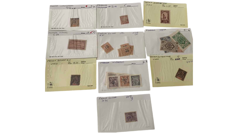 Photo 1 of FRENCH COLONIES, POSTAGE STAMPS