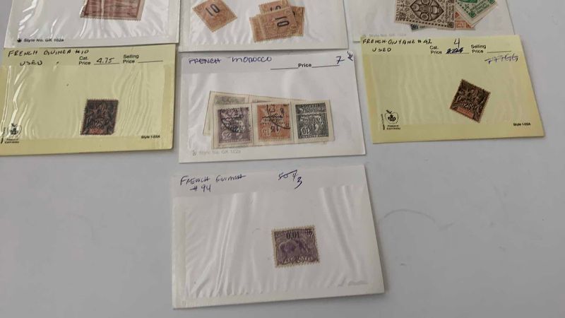Photo 1 of FRENCH COLONIES, POSTAGE STAMPS