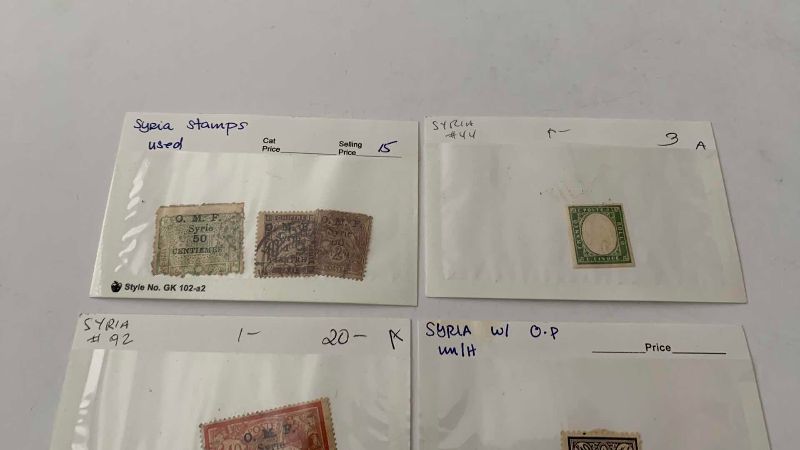 Photo 1 of SYRIA POSTAGE STAMPS
