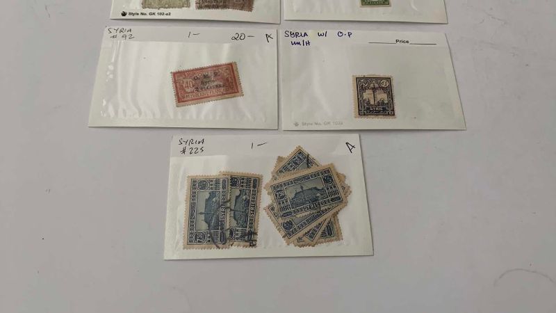 Photo 1 of SYRIA POSTAGE STAMPS