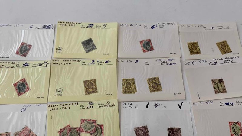 Photo 1 of GREAT BRITAIN POSTAGE STAMPS