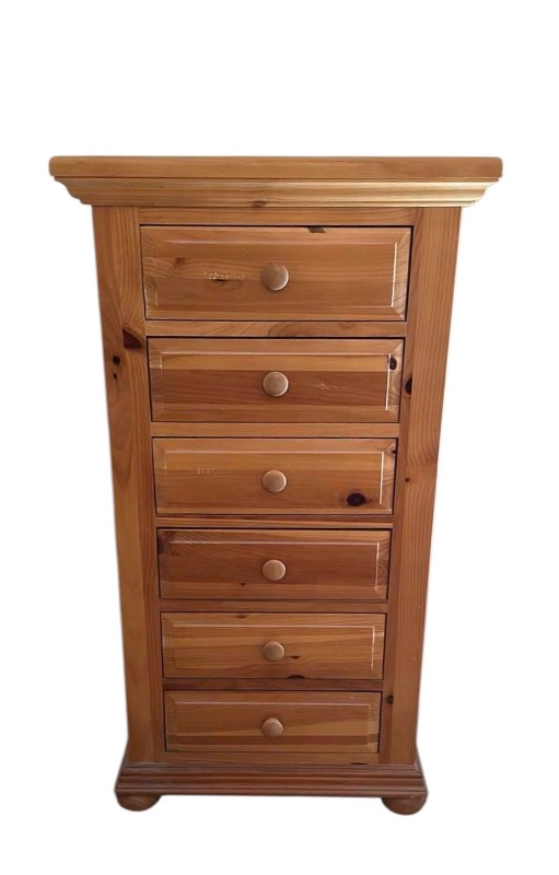 Photo 1 of RUSTIC PINE 6 DRAWRER DRESSER 28” X 17” H52”