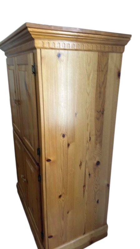 Photo 4 of RUSTIC PINE TV ENTERTAINMENT CENTER 41”X24” H 62”
