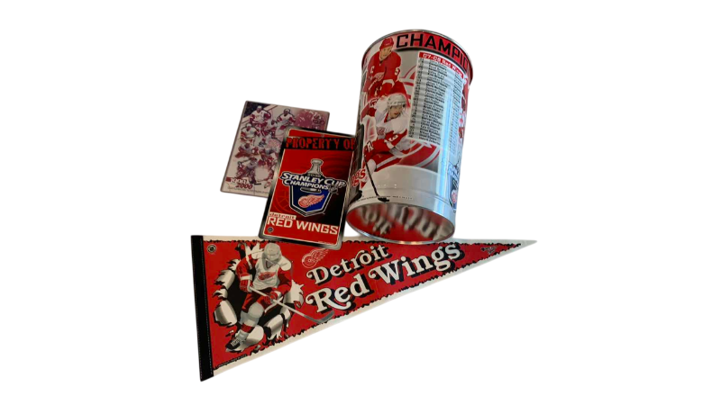 Photo 1 of NHL HOCKEY DETROIT RED WINGS STANLEY CUP MEMORABILIA