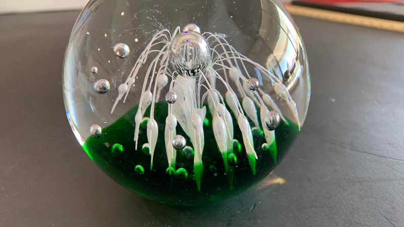Photo 1 of GLASS GLOBE 3” DIAMETER