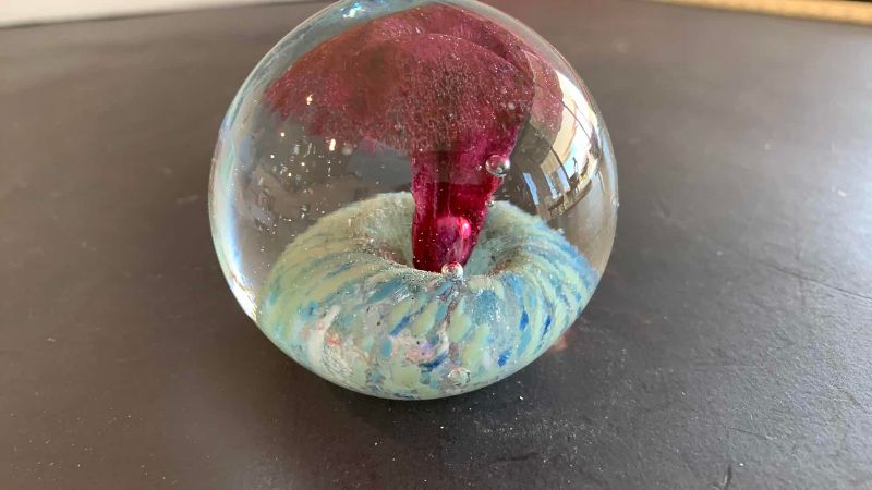 Photo 1 of GLASS GLOBE 2.5” DIAMETER