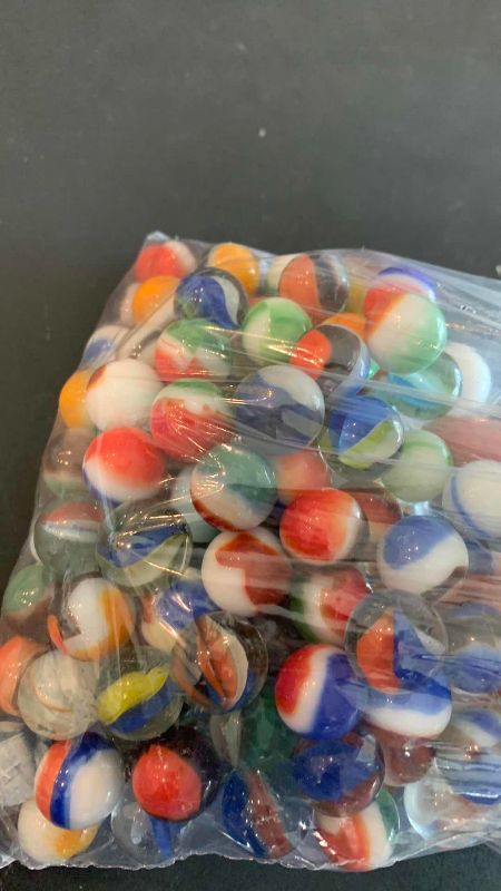 Photo 1 of VINTAGE GLASS MARBLES