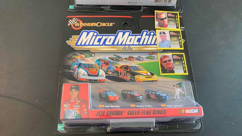 Photo 1 of 2-MICRO MACHINES NASCAR WINNERS CIRCLE SETS