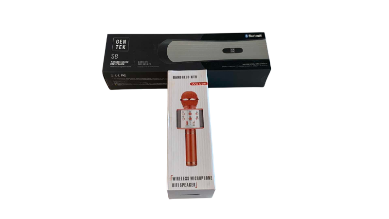 Photo 1 of GEN TEK BAR SPEAKER AND MICROPHONE WITH SPEAKER