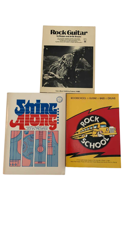 Photo 1 of 3-VINTAGE ROCK MUSIC BOOKS