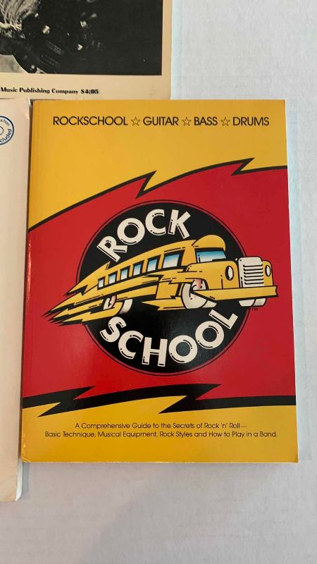 Photo 1 of 3-VINTAGE ROCK MUSIC BOOKS