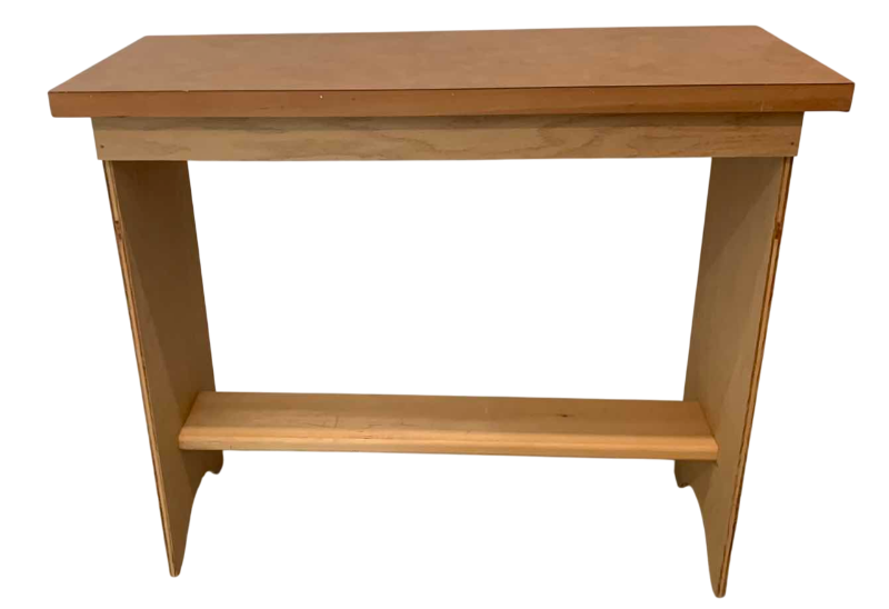 Photo 1 of WOODEN TABLE 36” X 15 H 30”