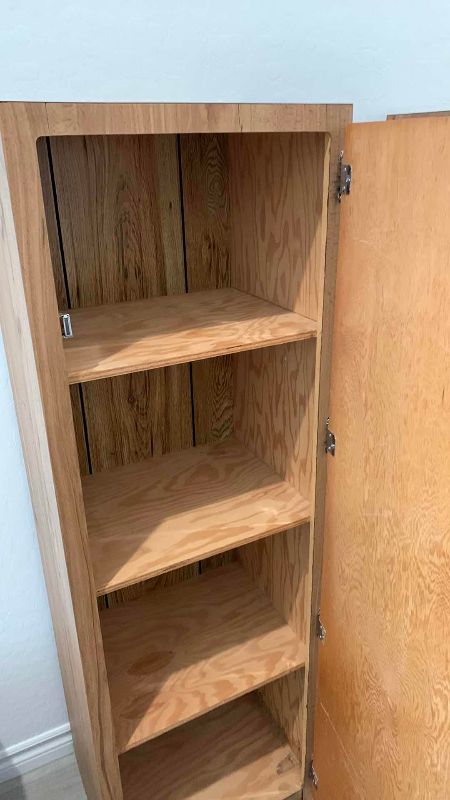 Photo 1 of STORAGE CABINET WITH DOOR 18” X 14” H 56”