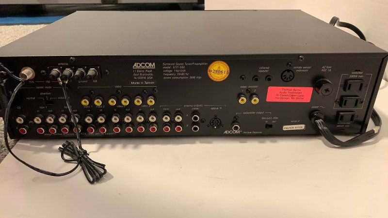 Photo 1 of ADCOM STEREO RECEIVER MODEL GTP-550