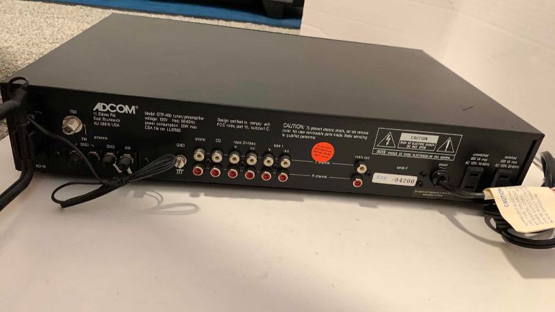 Photo 1 of ADCOM STEREO RECEIVER MODEL GRP-400