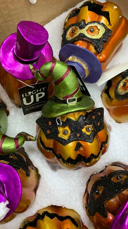 Photo 1 of 2-BOXES OF 36 LIGHT UP HALLOWEEN PUMPKINS
