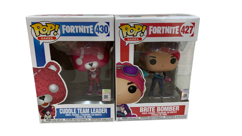Photo 1 of FUNKO POP FORTNITE CUDDLE TEAM LEADER 430 AND BRITE BOMBER 427