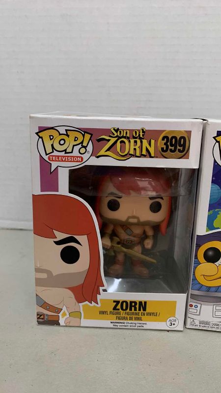 Photo 1 of FUNKO POP TOUCAN COMIC CON 103, AND SON OF ZORN ZORN# 399