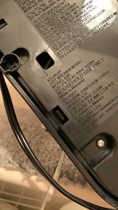 Photo 1 of KEURIG COFFEE MAKER MODEL K26