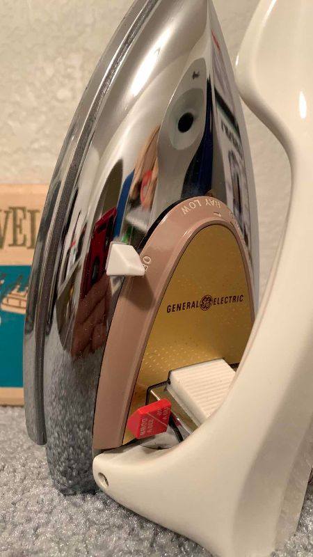 Photo 1 of VINTAGE GENERAL ELECTRIC WORLD WIDE TRAVEL IRON