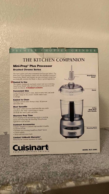 Photo 1 of CUISINART MIMI-PREP PLUS PROCESSOR