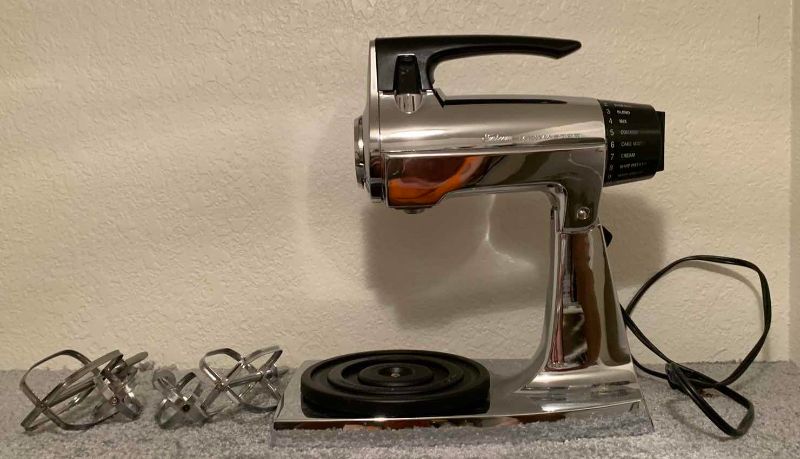 Photo 1 of VINTAGE CHROME SUNBEAM MIXMASTER BLENDER