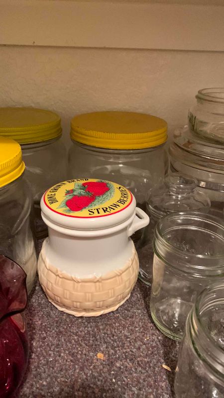 Photo 1 of ASSORTED KITCHEN GLASS WARE